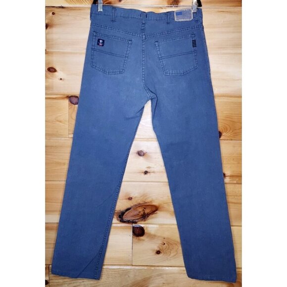 Tyndale Versa Mens FR Arc-Rated Jeans Size 34 Grey USA Made - Picture 6 of 12